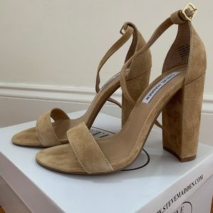 Steve Madden Carrson Sandal (Sand Suede)